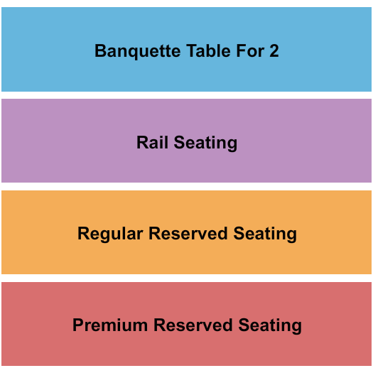 Main Street Crossing seating chart