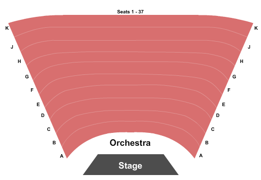 Margaret Lesher Theatre at Lesher Center for the Arts seating chart