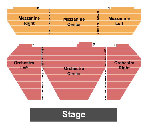 Marquis Theatre - NY seating chart