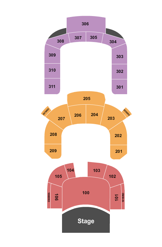 Massey Hall At Allied Music Centre seating chart