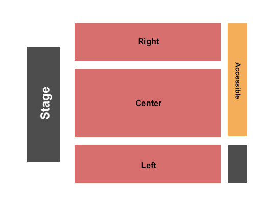 MCA Denver at the Holiday Theater seating chart