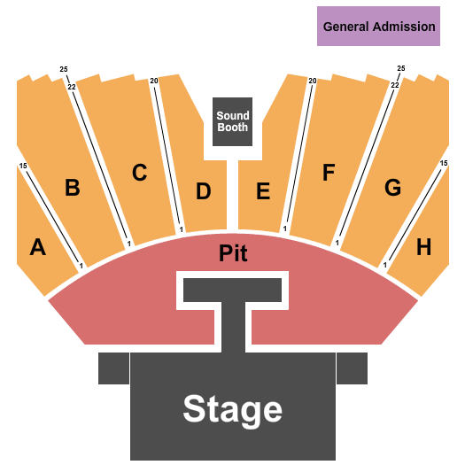 McHenry Petersen Park seating chart