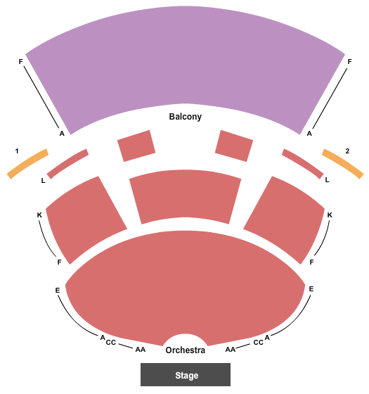 Mesa Arts Center - Piper Repertory Theater seating chart