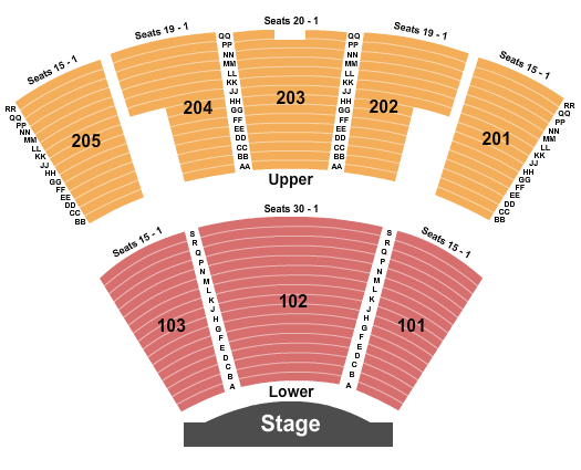 Michael Jackson ONE Theatre at Mandalay Bay Resort seating chart