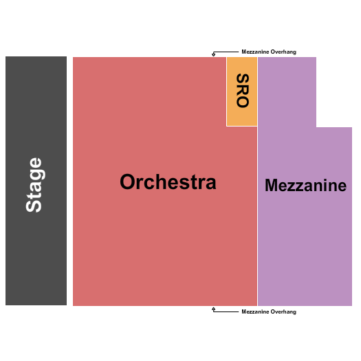 Minetta Lane Theatre seating chart