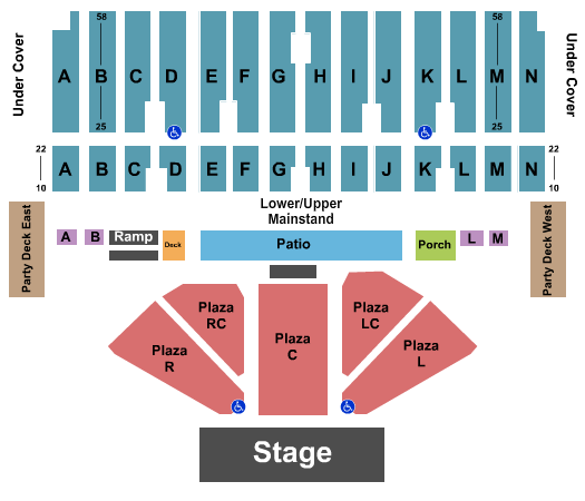 Minnesota State Fair Grandstand seating chart