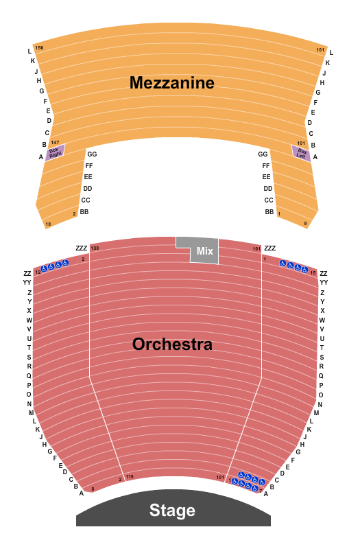Minskoff Theatre seating chart