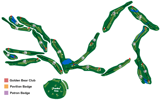Muirfield Village Golf Course seating chart