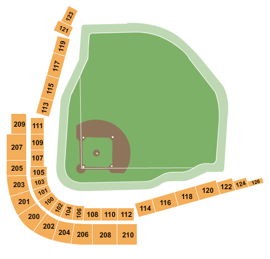 Nelson Wolff Stadium seating chart