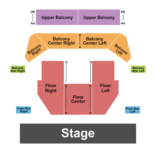 Ohio Theater - Loudonville seating chart