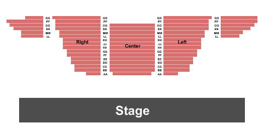 Ormond Beach Performing Arts seating chart