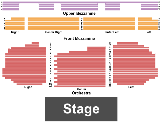 Paramount Theater Hudson Valley seating chart