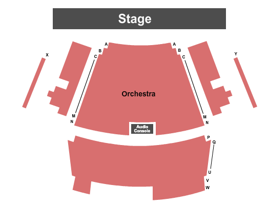 Parker Arts, Culture & Events Center seating chart