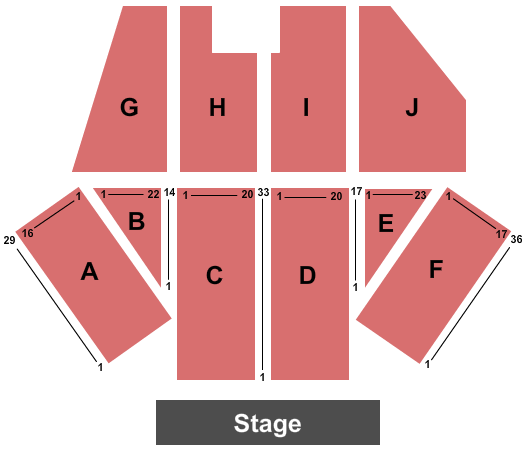 Paul Paul Theater at Fresno Fairgrounds seating chart