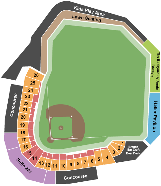 Penn Medicine Park seating chart