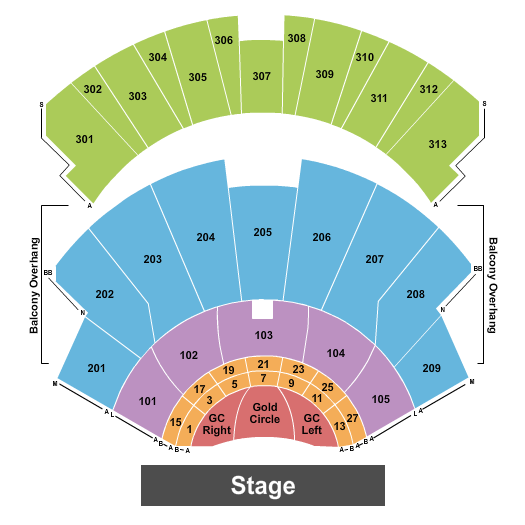 PH Live At Planet Hollywood seating chart