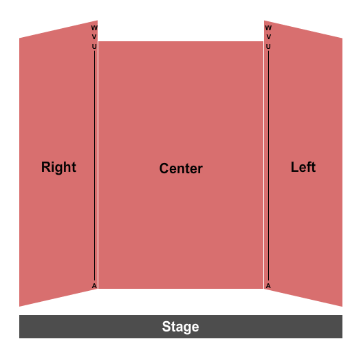 Pickens County Performing Arts Center seating chart