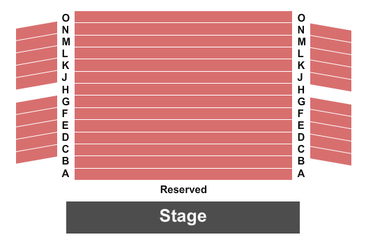 Pinellas Park Performing Arts Center seating chart