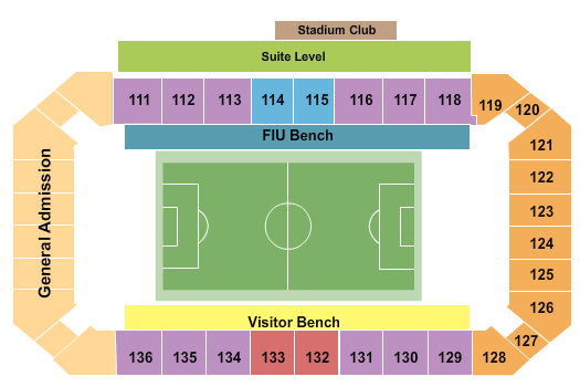 Pitbull Stadium seating chart