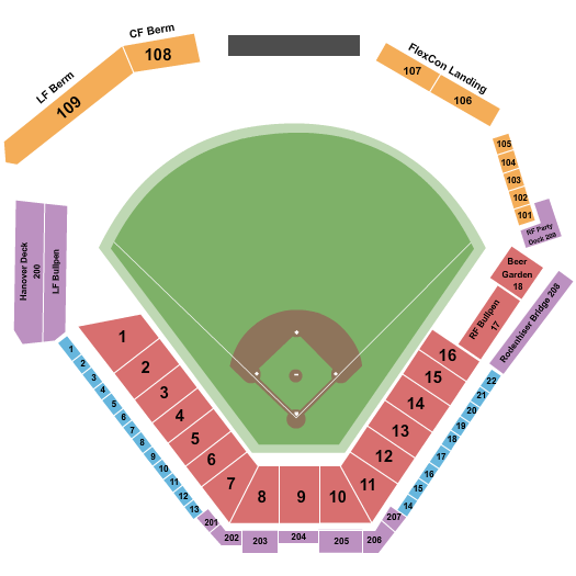 Polar Park seating chart