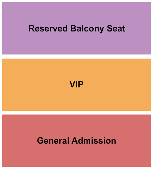 Pop's Nightclub and Concert Venue seating chart
