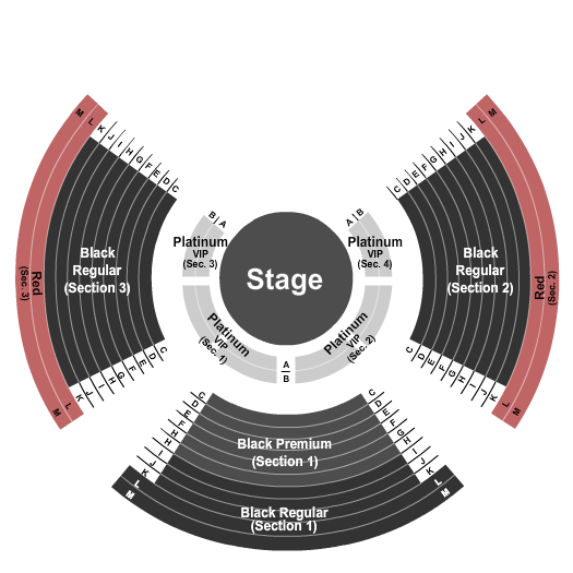 Premium Outlets Montreal seating chart