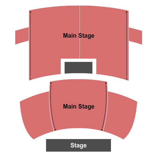 Presidio Theatre seating chart