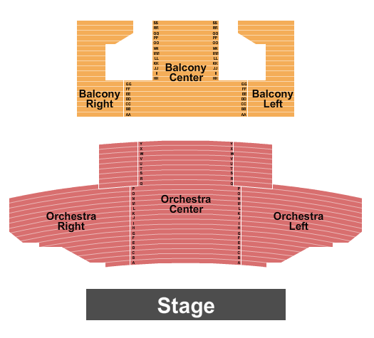 Presleys' Country Jubilee seating chart