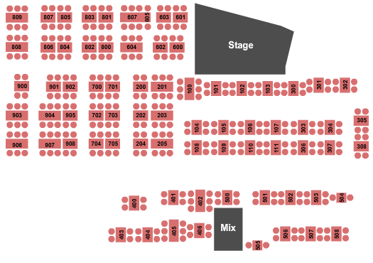 Rams Head On Stage seating chart