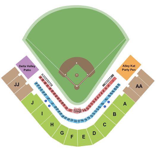 RE/MAX Field seating chart