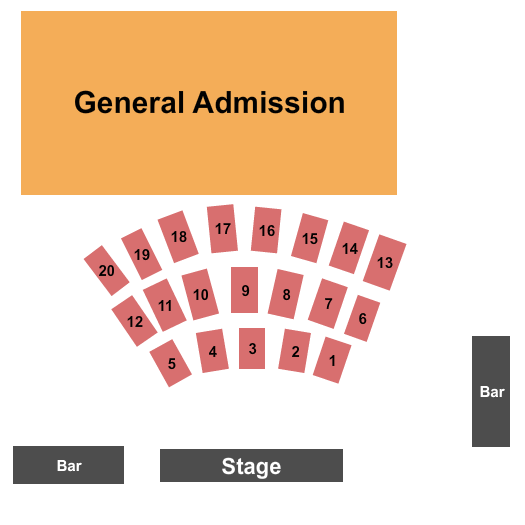 Red River Station BBQ seating chart