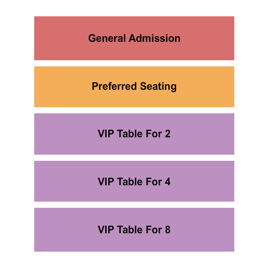 Red Velvet Burlesque Show - Phoenix seating chart