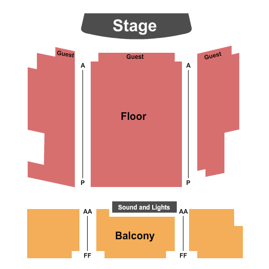 Regent Theatre - MA seating chart