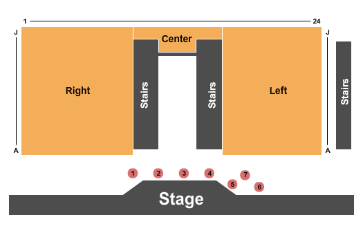 Renkus-Heinz Theater at Notoriety seating chart