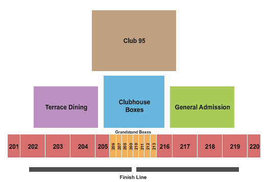 Retama Park seating chart