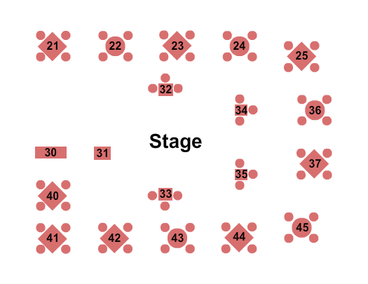 Reynolds Tavern seating chart