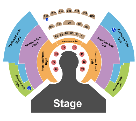 Rio Showroom at Rio Las Vegas seating chart