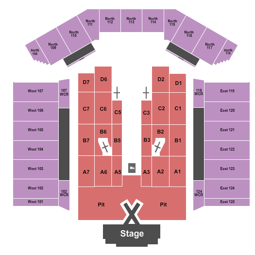 Rogers Stadium At Downsview Airport seating chart