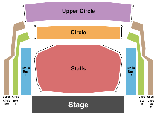 Royal and Derngate seating chart