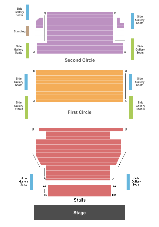 Sadlers Wells seating chart