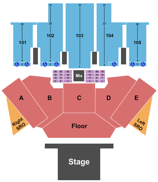 Saint Louis Music Park seating chart