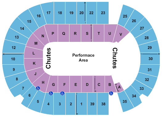 SaskTel Centre seating chart