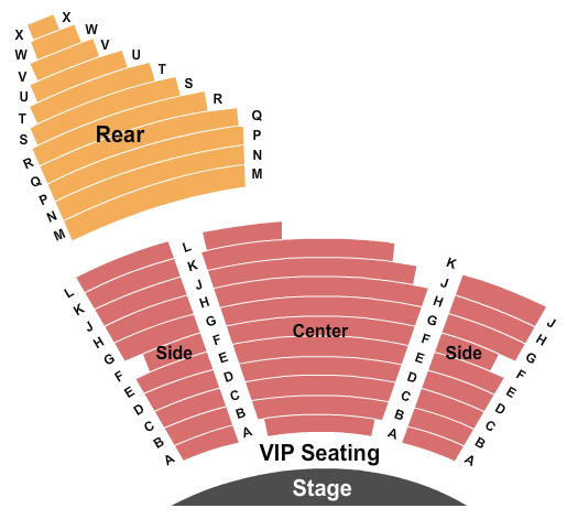 Saxe Theater - Planet Hollywood Resort & Casino seating chart