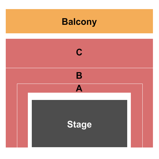 Scottish Rite Performing Arts Center seating chart