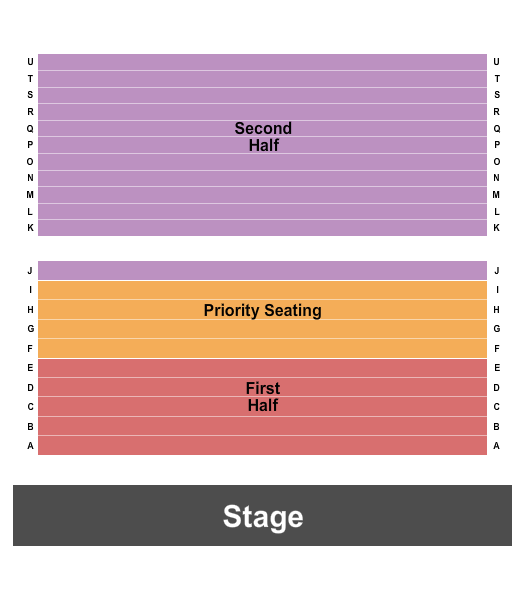 Sellersville Theater 1894 seating chart