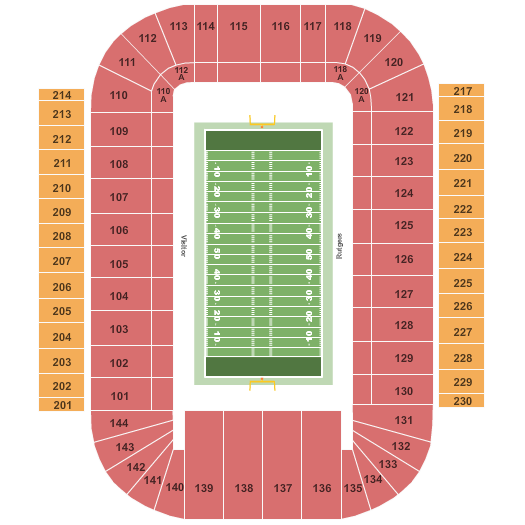 SHI Stadium seating chart