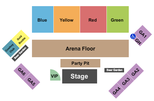 Shouse Arena At Twin Falls County Fair seating chart