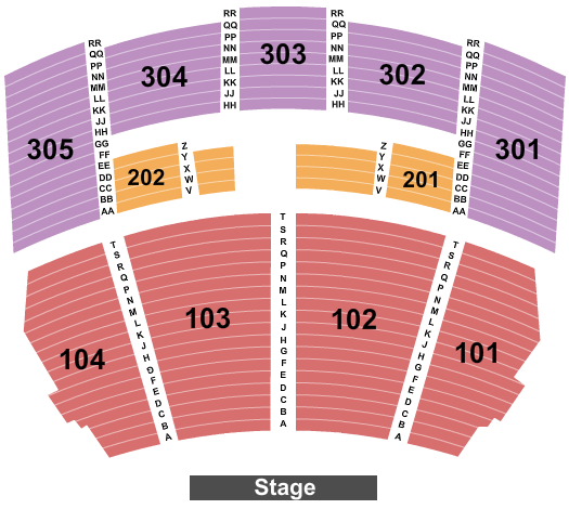 Sight & Sound Theatres - PA seating chart