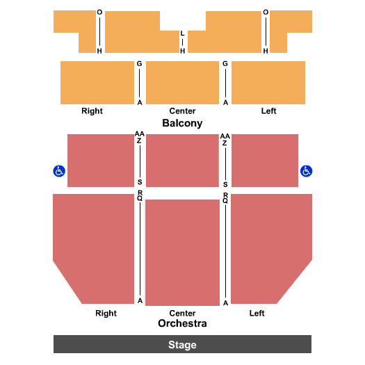 Smith Opera House seating chart