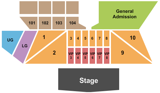 Soo Pass Ranch seating chart